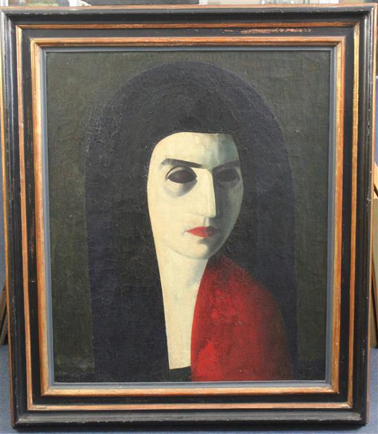 § Jacob Kramer (1892-1962) The Jewess, 1923, 30 x 25in.